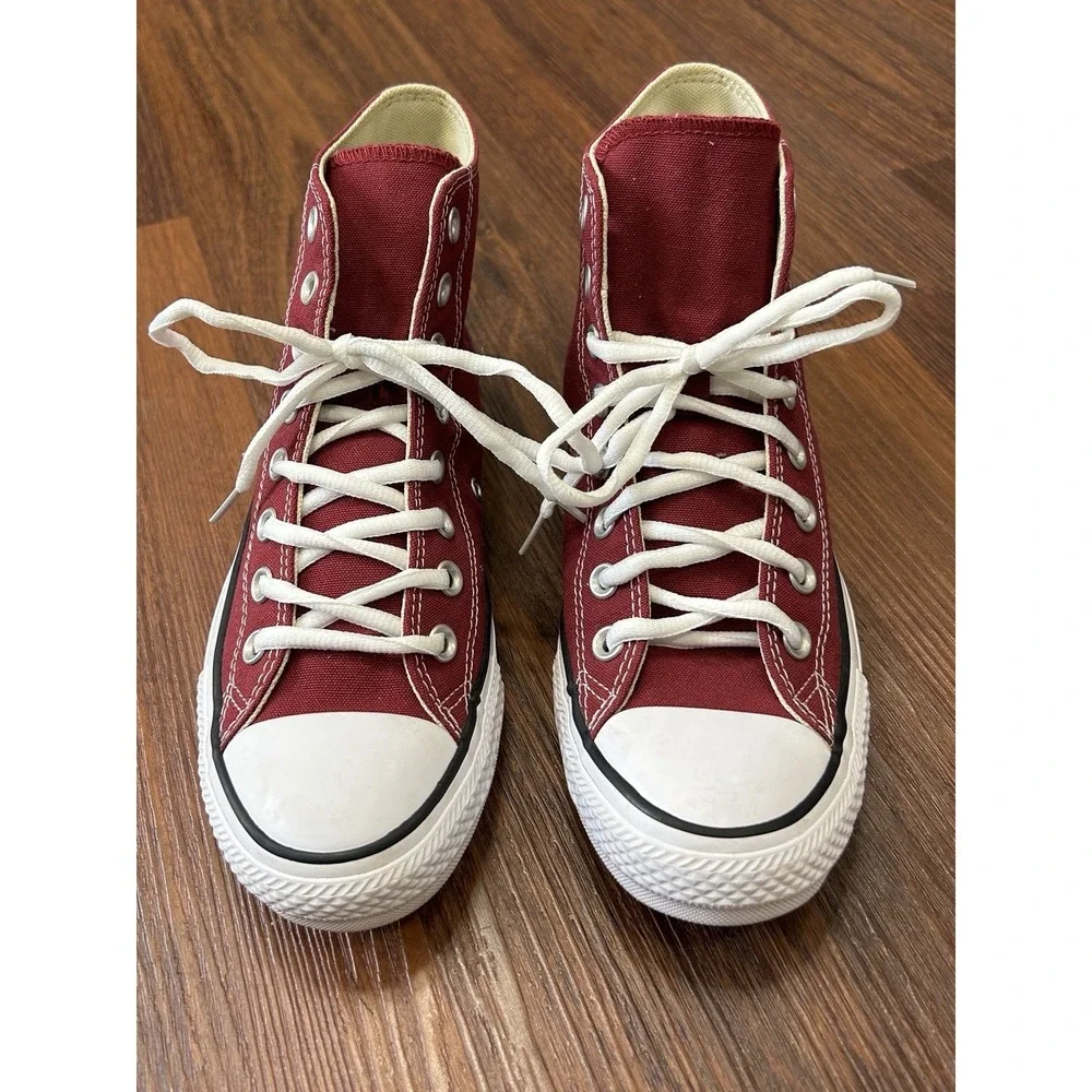 Converse Chuck Taylor All Star High Maroon Men's Size 7 Women's Size 9 M9613